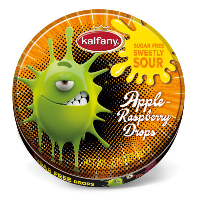 KALFANY CRAZY DROPS APPLE-RASPBERRY DOSE 50 G.