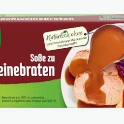 KNORR SOSSE ZU SCHWEINEBRATEN  13 PACK