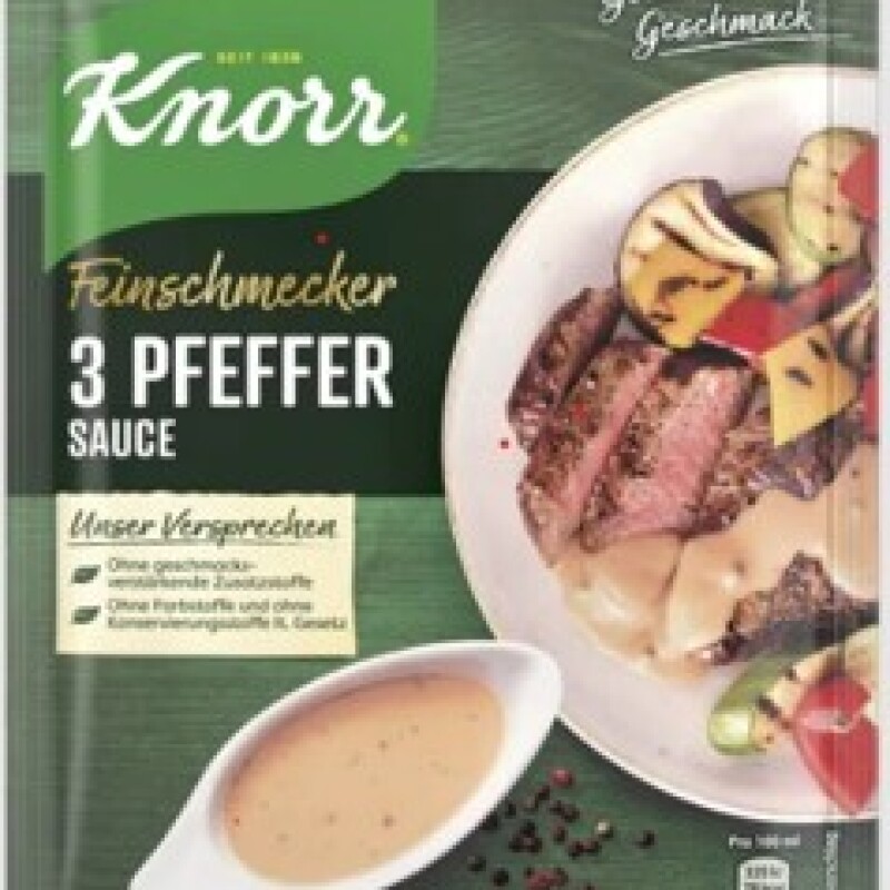 KNORR F.S. 3 PEPPER SAUCE  23 PCS.