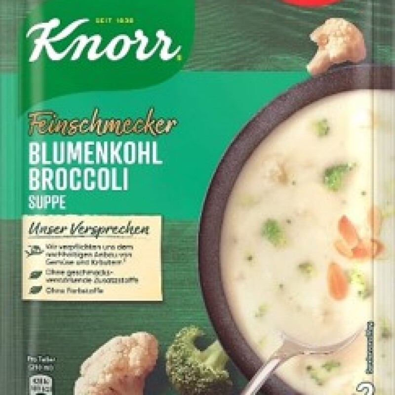 KNORR F.S. BLUMENKOHL BROCCOLI SOUP  13 PCS.