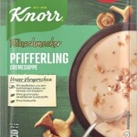 KNORR F.S. PFIFFERLINGCREME SUPPE MIT FRUEHLINGSKRAEUTERN 1