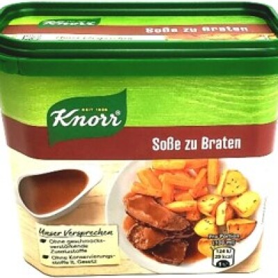 KNORR SOSSE ZUM BRATEN / ROAST GRAVY  2.75 L. / 6 PCS.  - CONTAINER