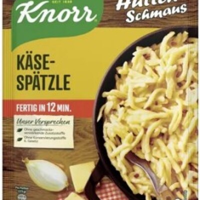 KNORR HUETTENSCHMAUS KAESE SPATZLE    CASE