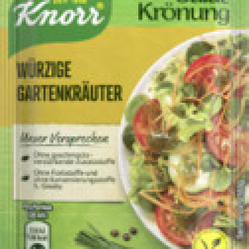 KNORR SALATKROENUNG GARTEN KRAEUTER / GARDEN HERBS  15 PACK