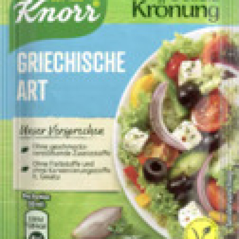 KNORR SALATKROENUNG GRIECHISCHE ART / GREEK  15 PACK