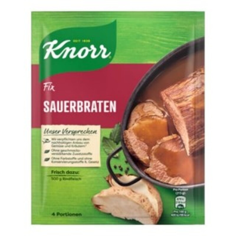 KNORR FIX SCHMORBRATEN / BRAISED MEAT  25 PCS.