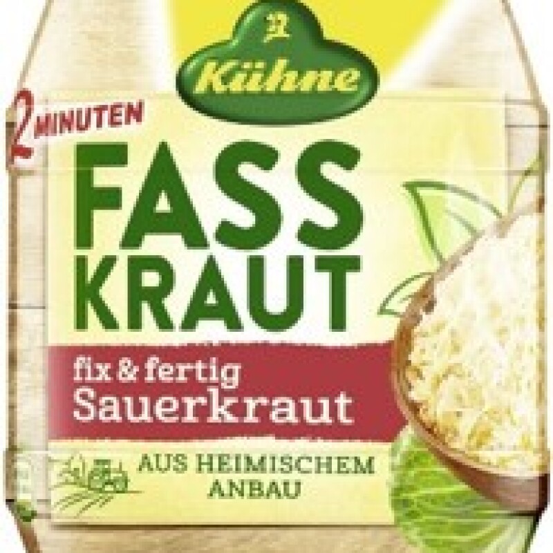 KUEHNE ORIGINAL FASSKRAUT TRADITIONAL ART  720 ML.  GREEN