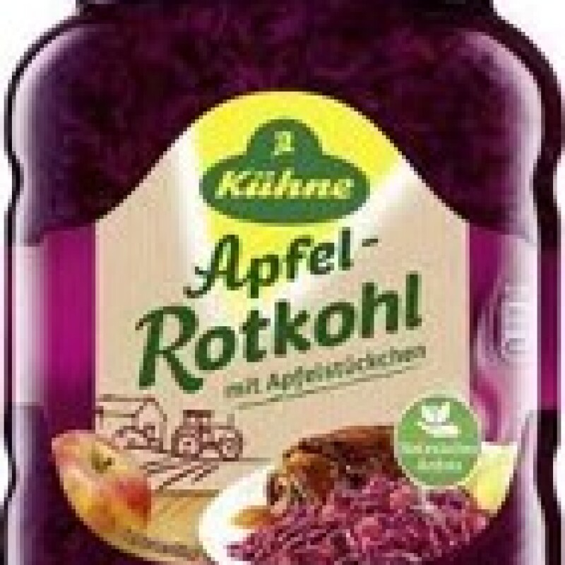 KUEHNE FIX U. FERTIG ROTKOHL  720 ML.