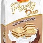 LAGO QUADRATINI PARTY DUO STRAWBERRY-VANILLA 220 G.