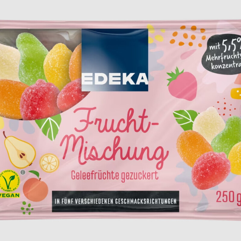 EDEKA RUM-KUGELN 250 G.