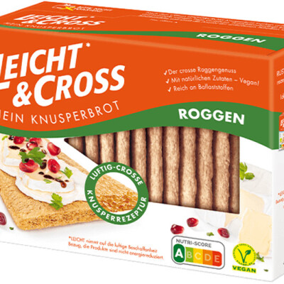 LEICHT & CROSS KNUSPERBROT VOLLKORN 125g