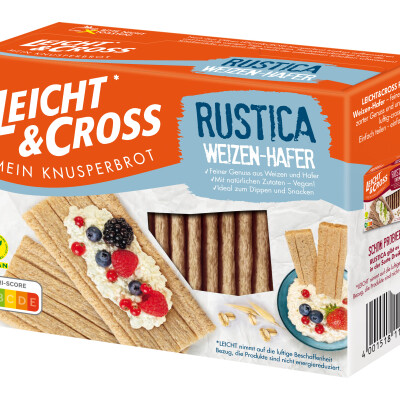 LEICHT & CROSS KNUSPER RUSTICA DREIKORN  130g