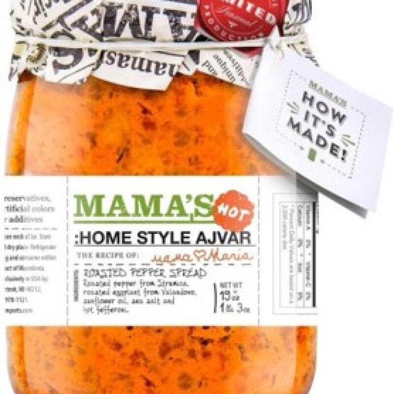 MAMA'S GREEN SPREAD MILD 550 G.