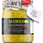 MAMA'S GREEN SPREAD HOT 550 G.