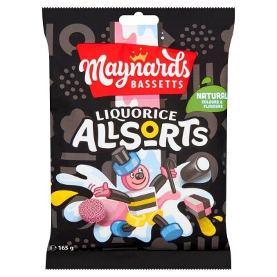 MAYNARDS BASSETTS WINE GUMS  165 G.