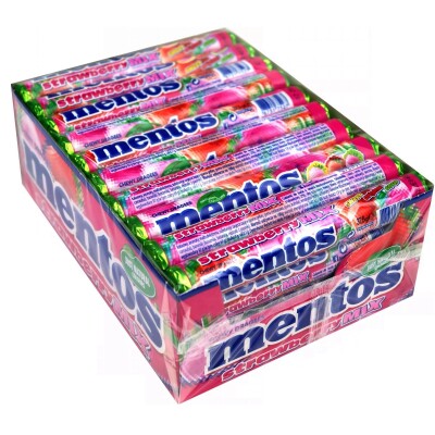 MENTOS STRONG MINT  37.5 G.