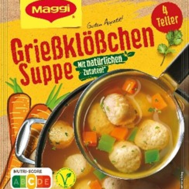 MAGGI G. A. BUCHSTABEN / NOODLE ALPHABET LETTER SOUP  16 PCS.