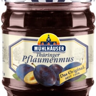 MUEHLHAEUSER PFLAUMENMUS ORIG THUERINGER MIT KAKAO 450g