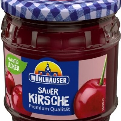 MUEHLHAEUSER EXTRA-KONFITUERE JOHANNISBEER SCHWARZ  450g