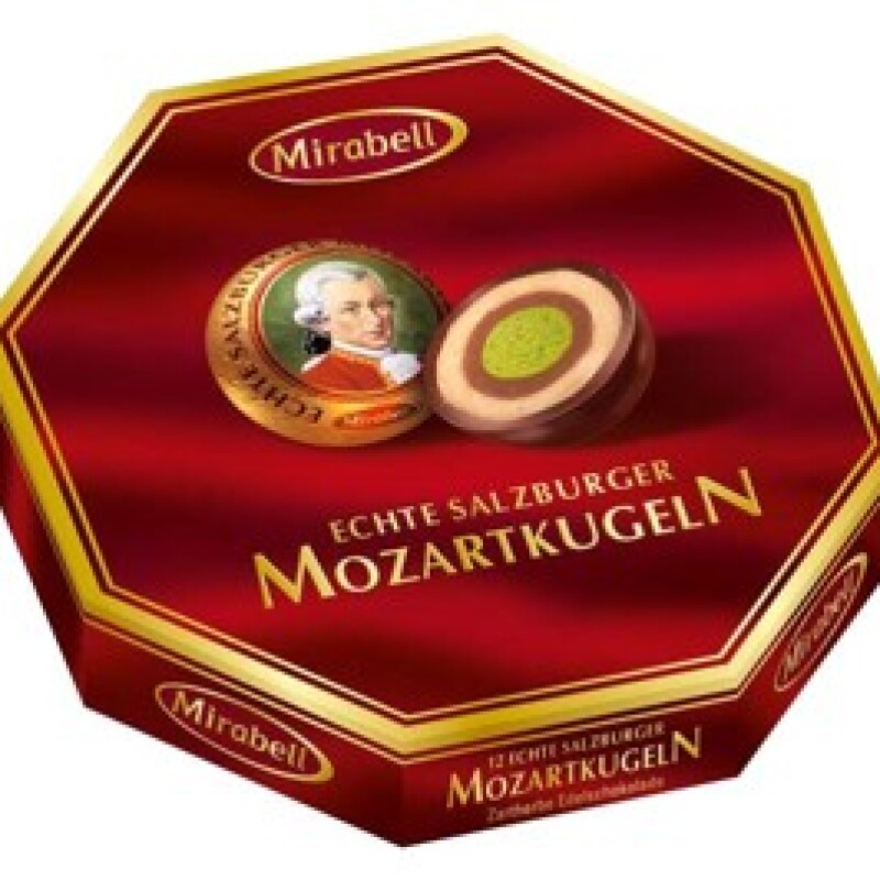 MIRABELL MOZARTKUGELN SINGLES  100 pcs = 1.7 KG.