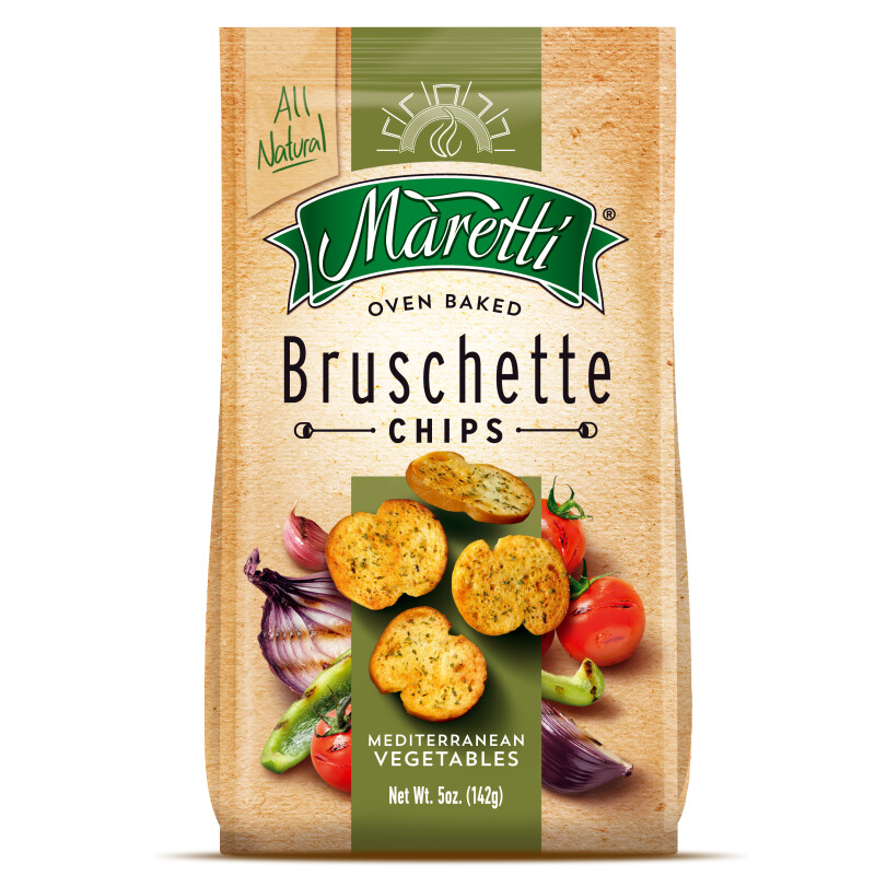 MARETTI BRUSCHETTE SOUR CREAM & ONION  142 G.