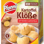 PFANNI 6 X 1 KARTOFFEL KNOEDEL KLASSIKER H & H IN KOCHBEUTELN / POTATO DUMPLINGS  9 PCS.