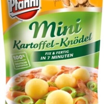 PFANNI 6 X 1 ROESTZWIEBEL KNOEDEL  / BREAD DUMPLINGS ROASTED ONIONS  7 PCS.