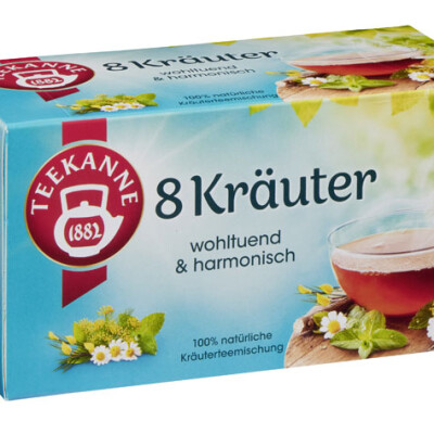 TEEKANNE FENCHEL ANIS KUEMMEL TEA  20 CT.