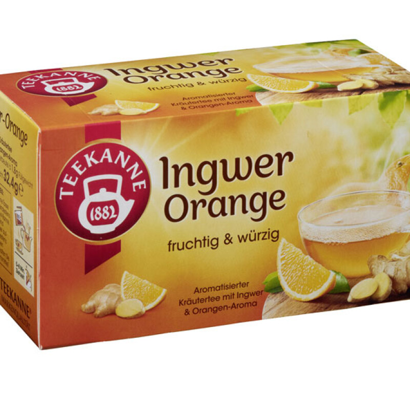 TEEKANNE INGWER KURKUMA TEA  18 CT.