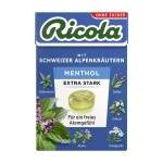 RICOLA MENTHOL-ZITRONE EXTRA STARK - SUGARFREE BOX 50g