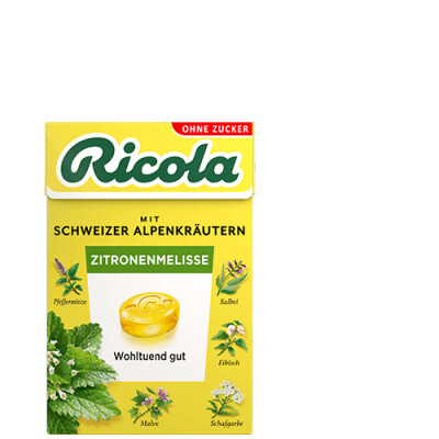 RICOLA HOLUNDERBLUETEN - SUGARFREE BOX 50g