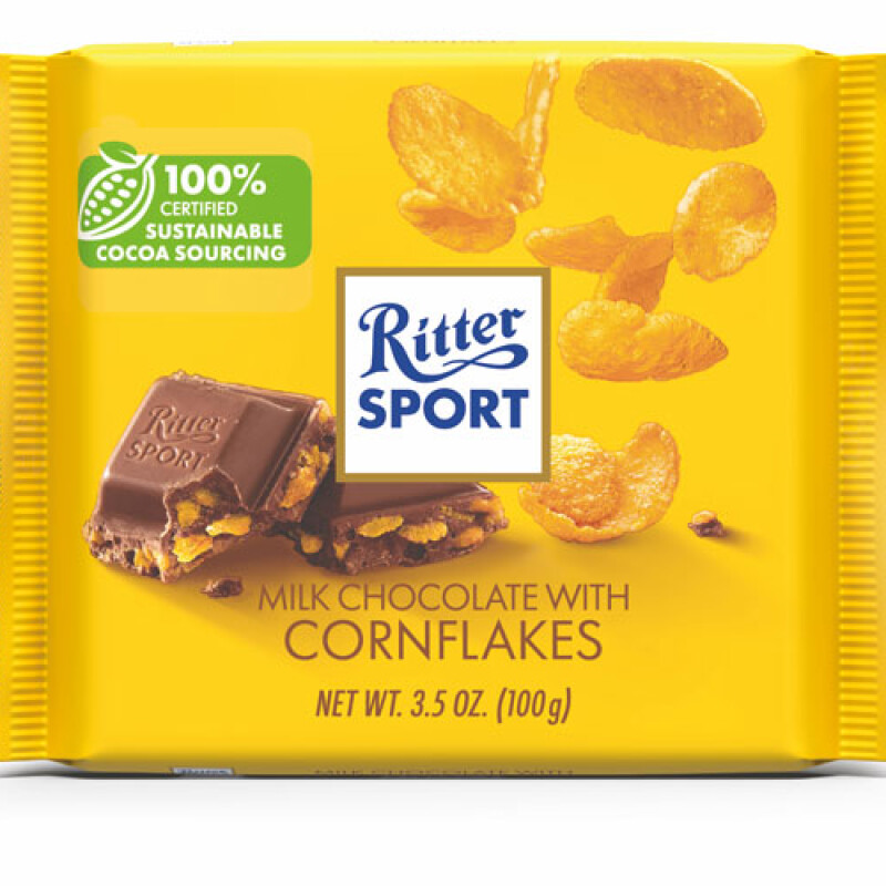 RITTER SPORT MILK RUM RAISINS HAZELNUTS  100 G.