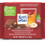 RITTER SPORT ALPINE MILK CHOCOLATE  100 G.