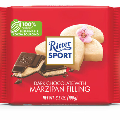 RITTER SPORT MILK NOUGAT PRALINE  100 G.