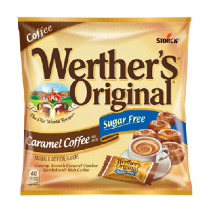 WERTHER'S SUGAR FREE ORIGINAL HARD CANDIES 2.75 oz.