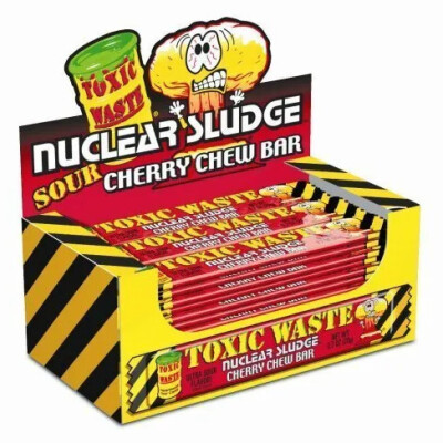 TOXIC WASTE BLUE RASPBERRY CHEW BAR  50 / 20 G.