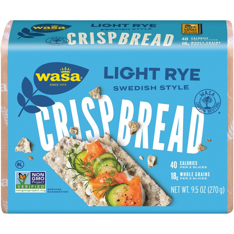 WASA  SOURDOUGH RYE CRISPBREAD  275 G.