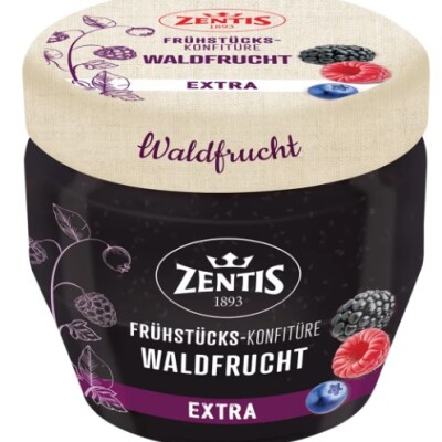 ZENTIS KONFITUERE EXTRA SAUERKIRSCHE 230 G.