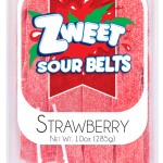 ZWEET SOUR BELTS BLACKBERRY 10 Oz