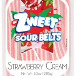 ZWEET SOUR BELTS UNICORN KISS 10 Oz