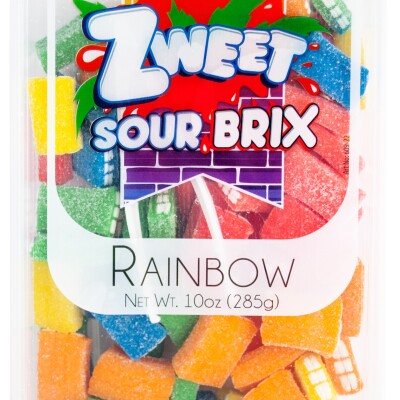 ZWEET SOUR BELTS PINEAPPLE 10 Oz