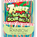 ZWEET INSANELY SOUR BELTS STRAWBERRY 10 Oz