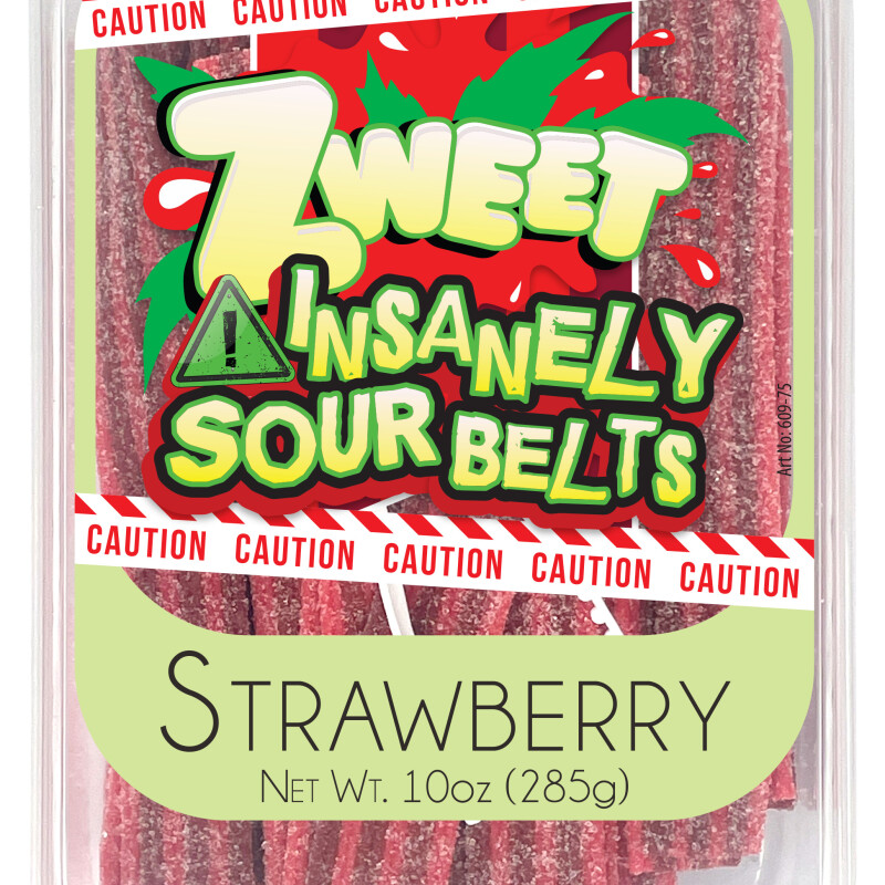 ZWEET SOUR GUMMY WORMS 10 Oz